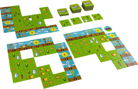 Downtown Farmer's Market - WiredVillage Games - Blue Orange