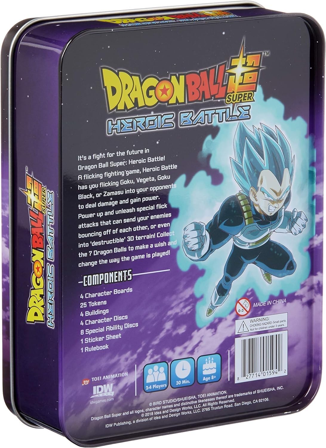 Dragon Ball Super: Heroic Battle - WiredVillage GamesIDW Games