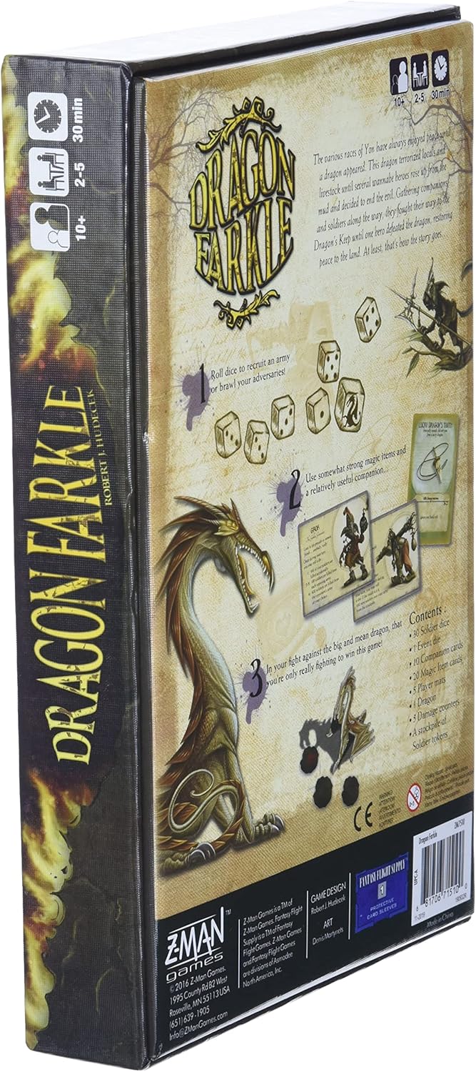 Dragon Farkle - WiredVillage Games - Z - Man Games