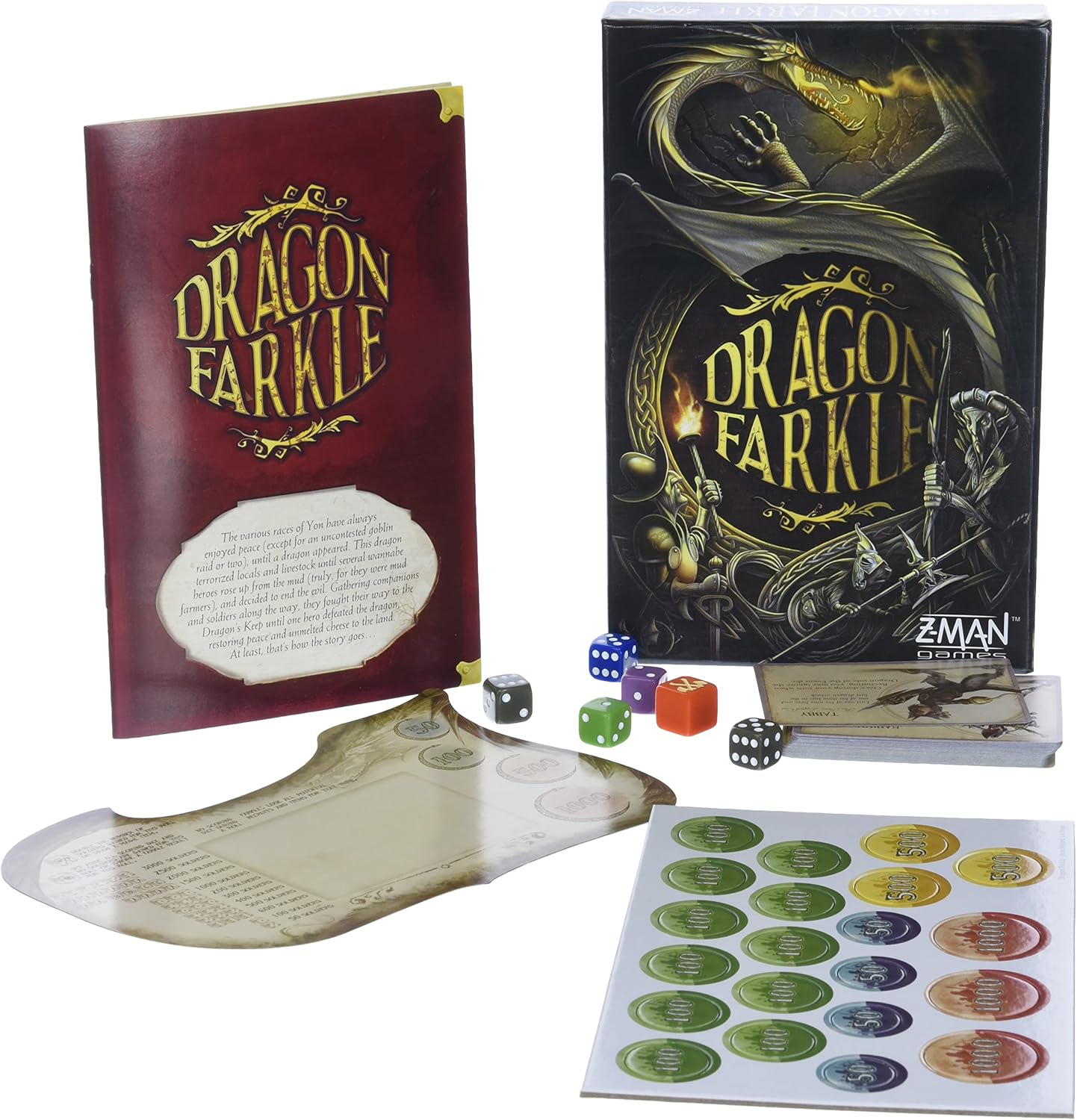 Dragon Farkle - WiredVillage Games - Z - Man Games