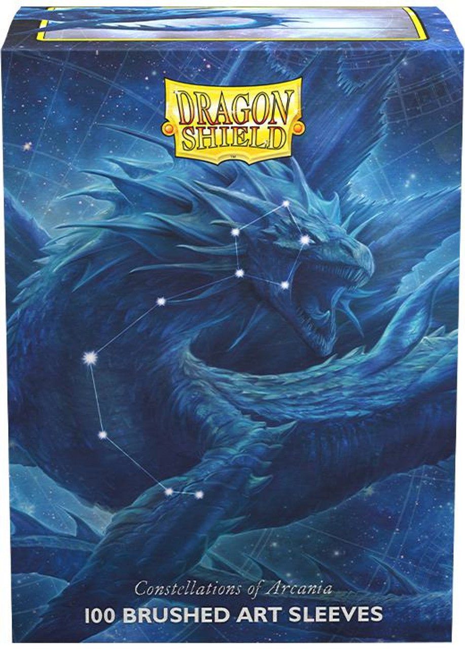 Dragon Shield Standard Size Sleeves β Constellations of Arcania 100 - WiredVillage Games - Dragon Shield