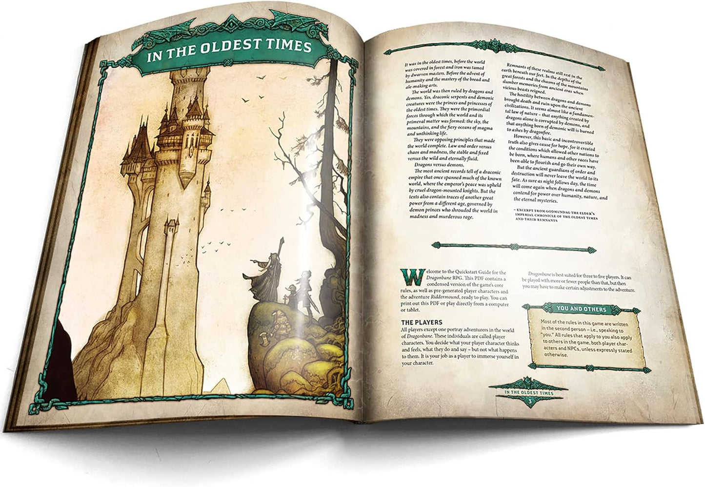 Dragonbane: RPG Quickstart Guide - WiredVillage Games - Free League Publishing