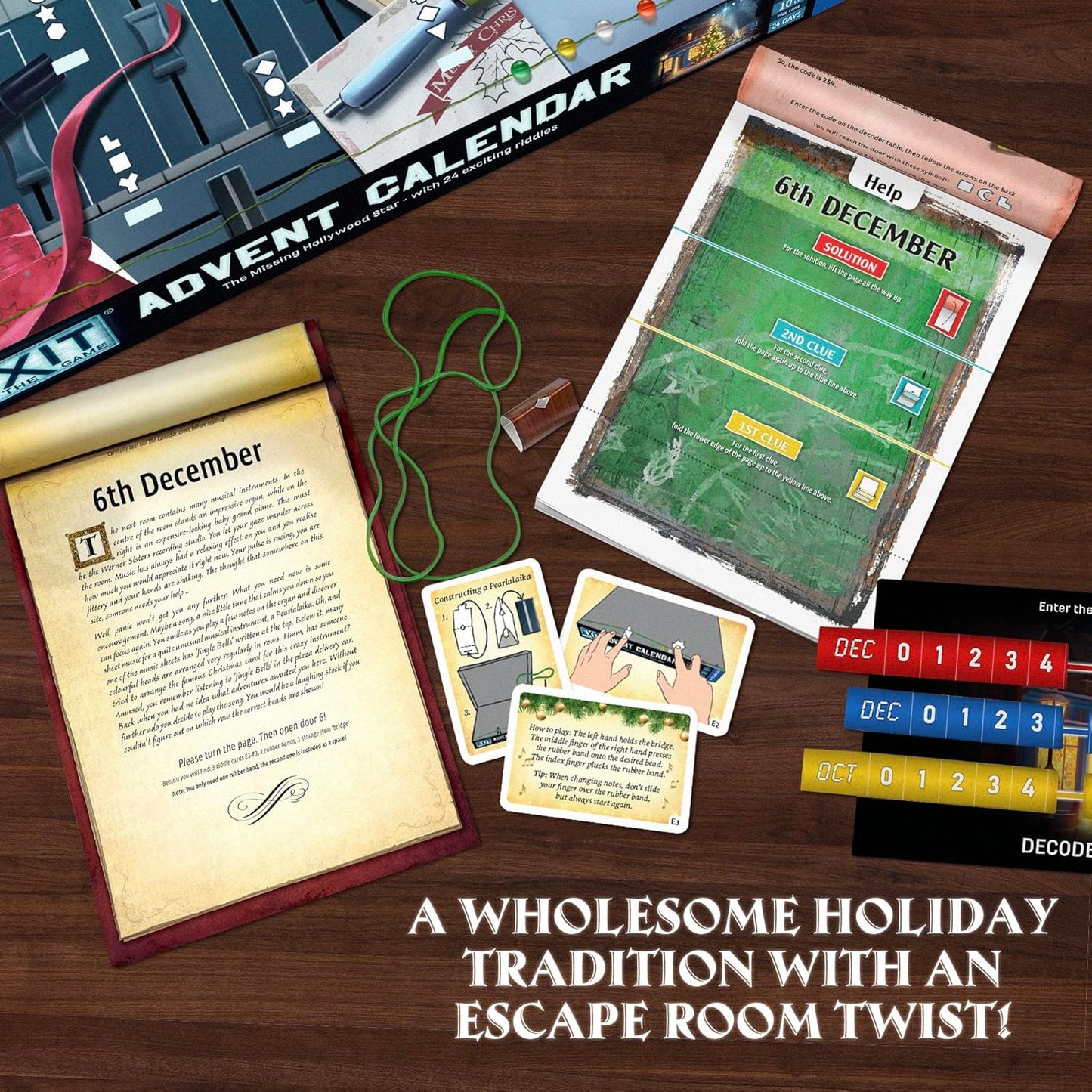 Exit Advent Calender - WiredVillage Games - Thames & Kosmos