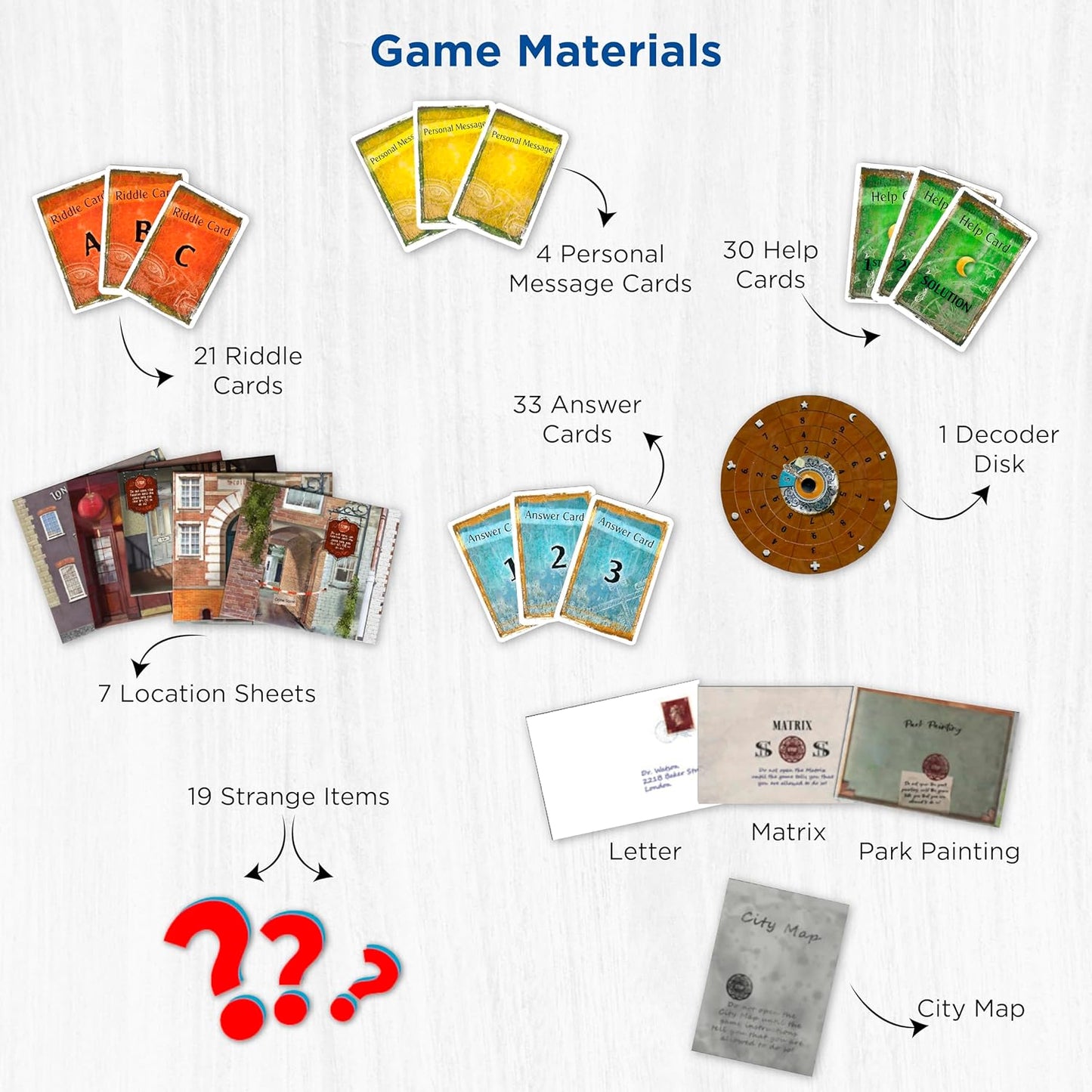 EXIT: The Game - The Disappearance of Sherlock Holmes - WiredVillage GamesThames & Kosmos