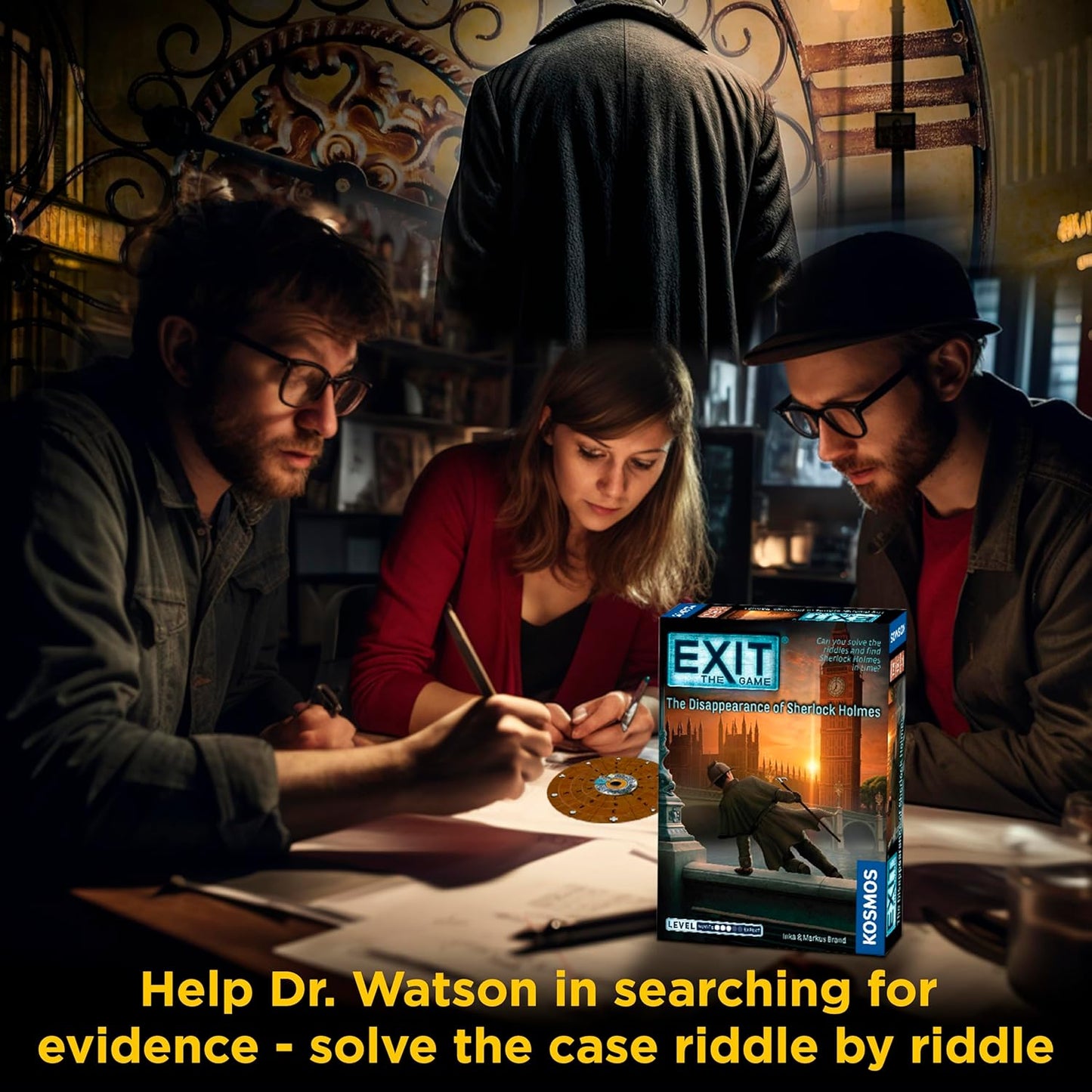 EXIT: The Game - The Disappearance of Sherlock Holmes - WiredVillage GamesThames & Kosmos
