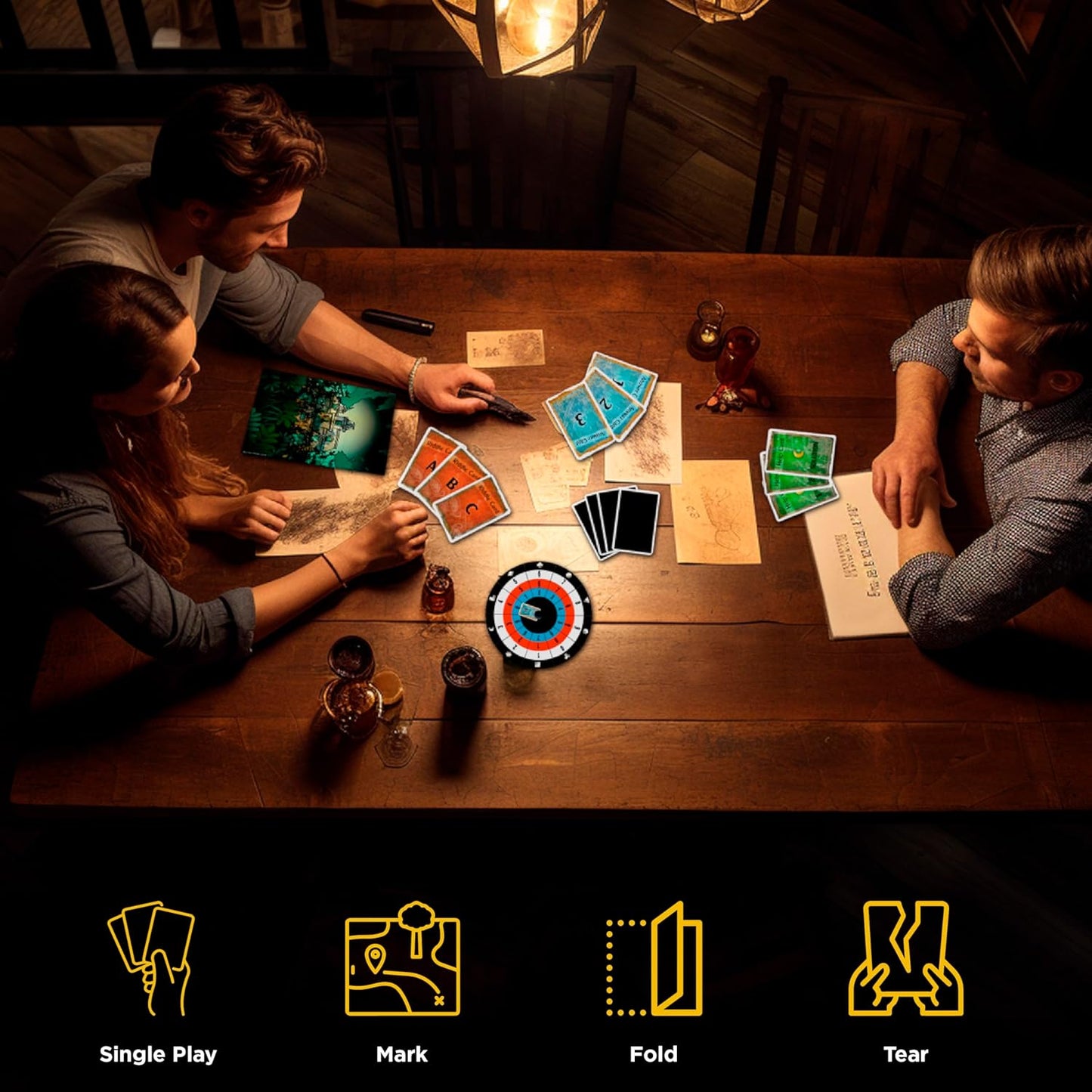 EXIT : The House of Riddles Card Game - WiredVillage Games - Thames & Kosmos