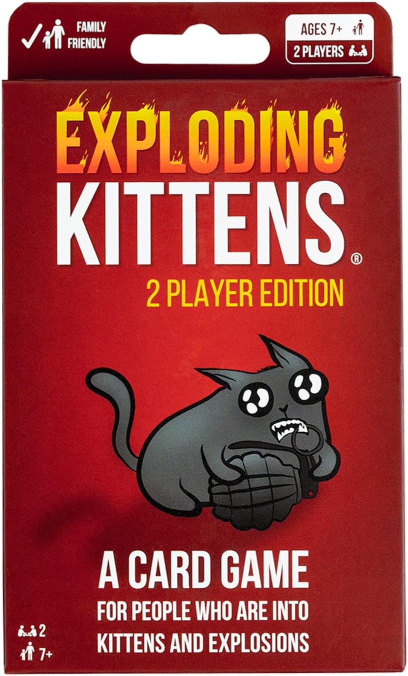 Exploding Kittens 2 Player Edition - WiredVillage Games - Exploding Kittens