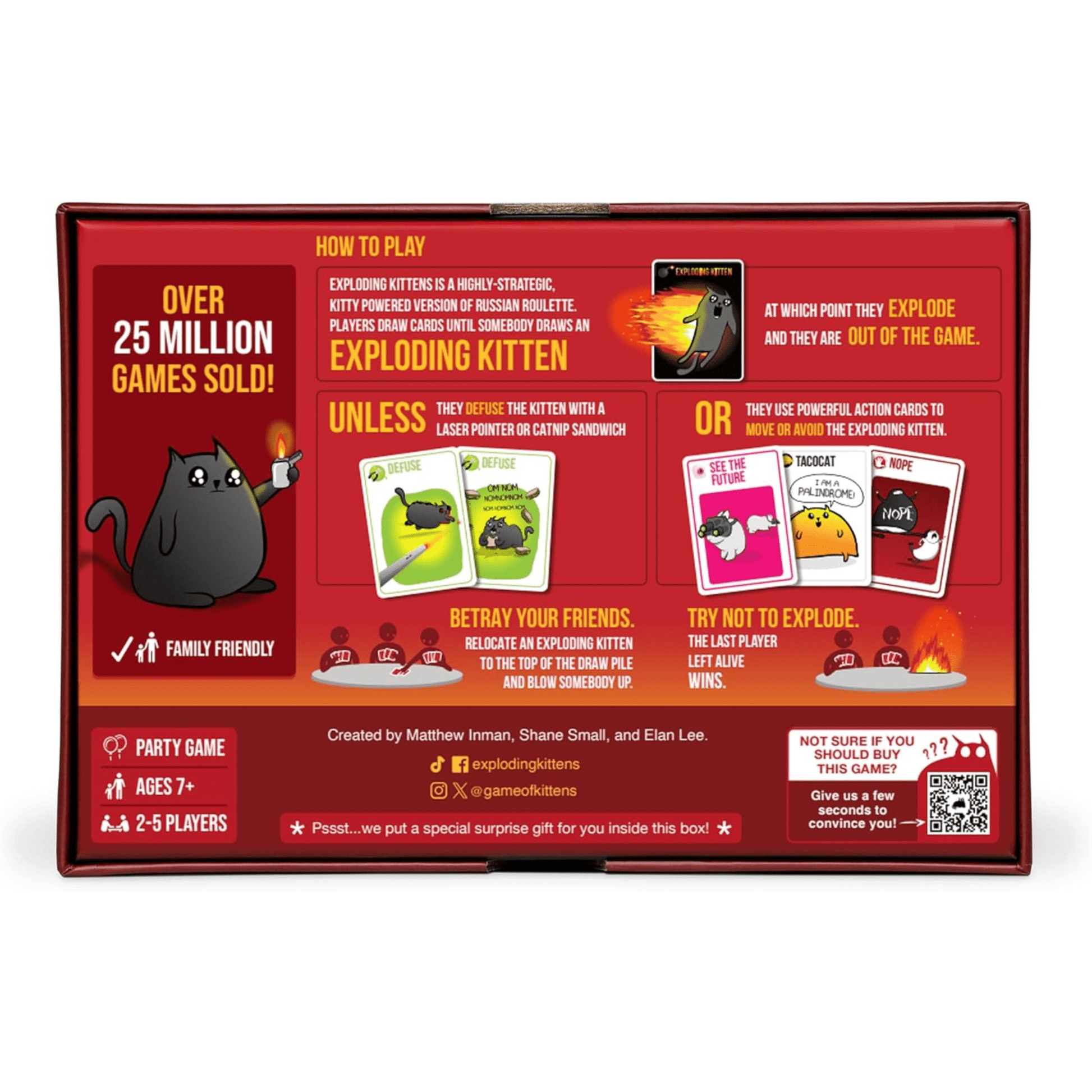 Exploding Kittens Board Game - WiredVillage Games - Exploding Kittens