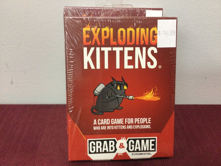 Exploding Kittens Grab and Game - WiredVillage Games - Exploding Kittens