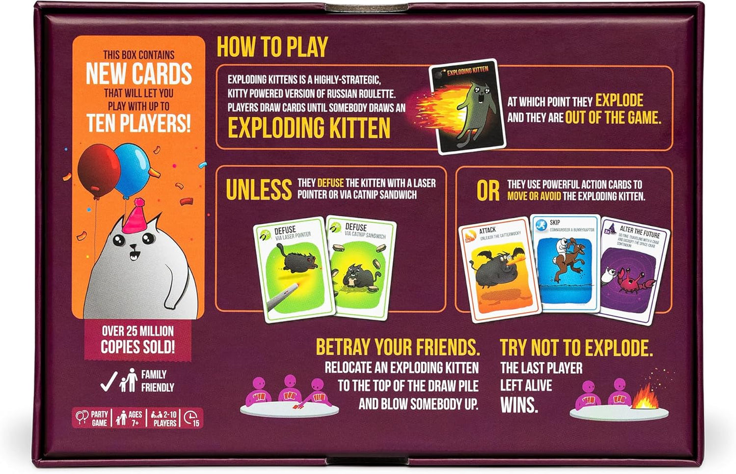EXPLODING KITTENS: PARTY PACK - WiredVillage Games - Exploding Kittens