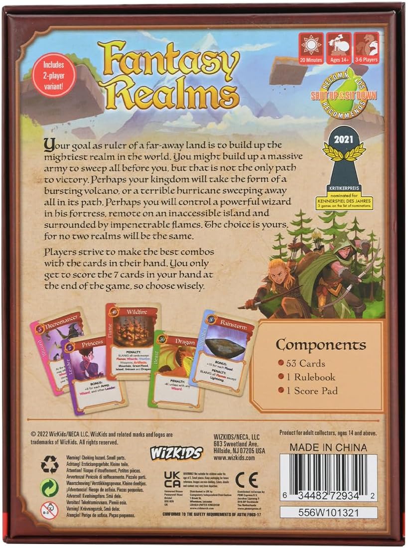 Fantasy Realms - WiredVillage GamesWizKids
