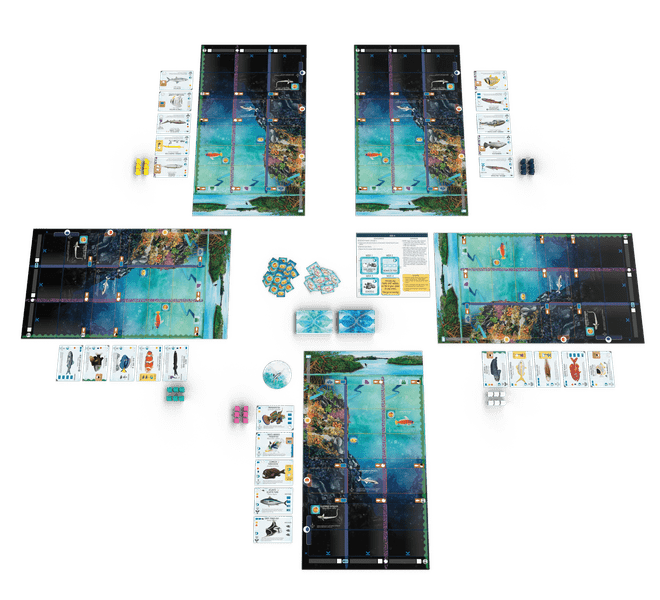 Finspan Board game - WiredVillage Games - Stonemaier Games