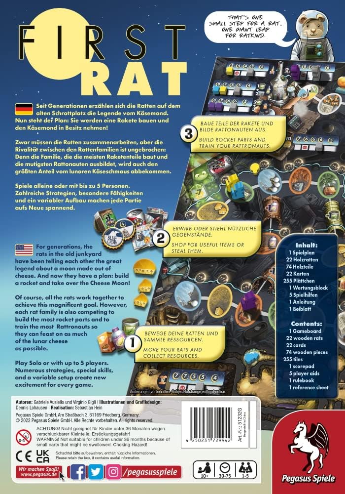 First Rat - WiredVillage GamesPegasus Spiele