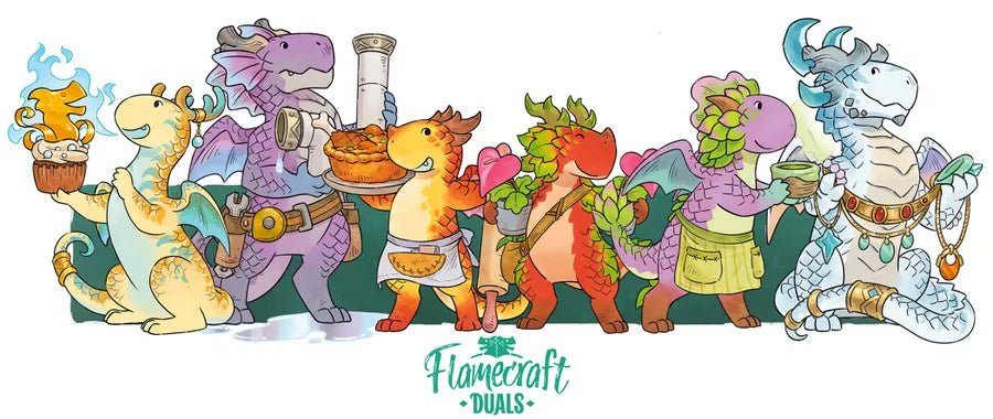 Flamecraft Duals Standard Edition - WiredVillage Games - Cardboard Alchemy WiredVillage Games