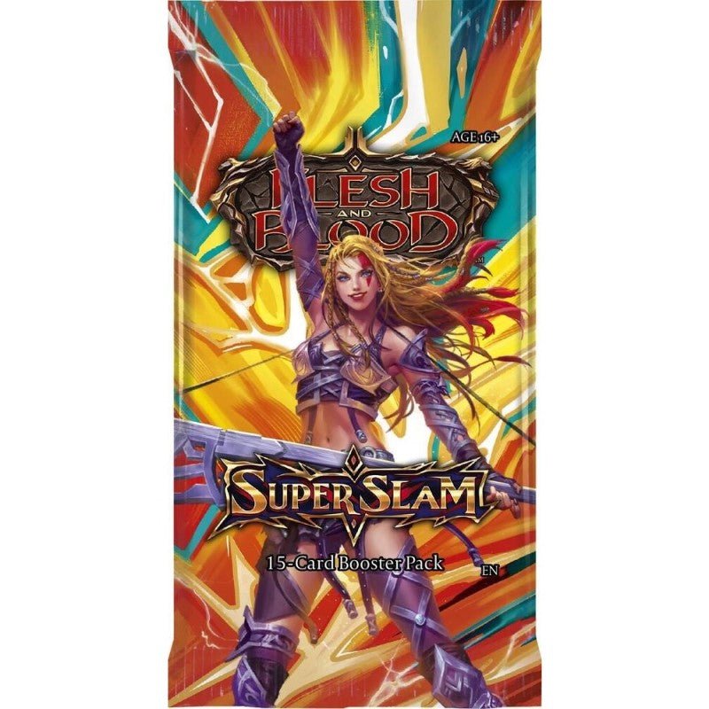 Flesh and Blood Super Slam Booster Pack - WiredVillage Games - Legend Story Studios