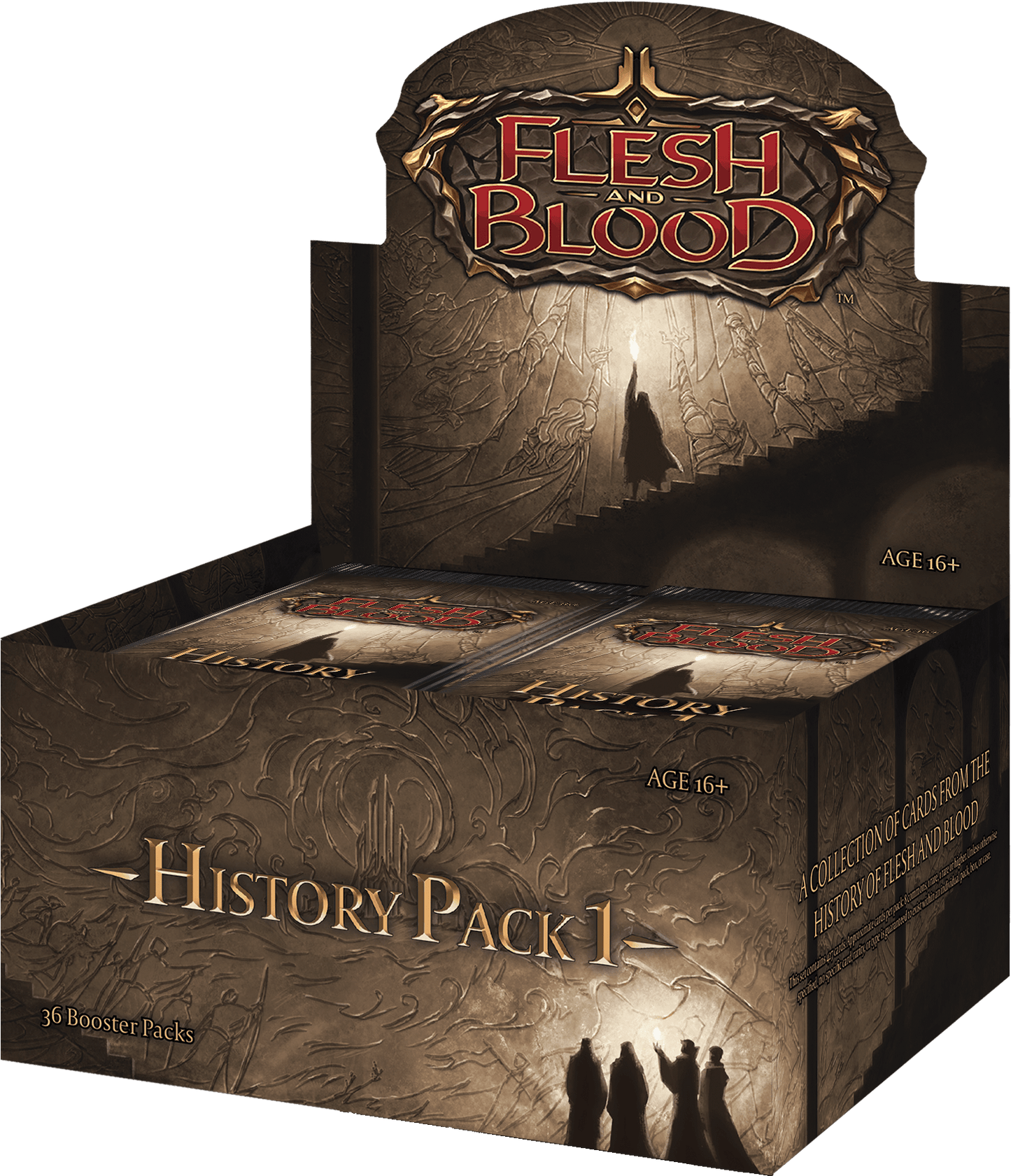 Flesh & Blood TCG: History Pack 1 - Booster Box - WiredVillage Games - Wiredvillage Games