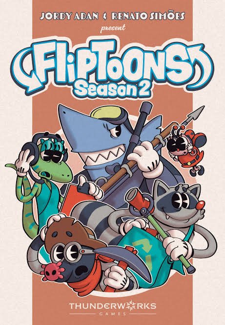 Fliptoons Season 2 - Board Game