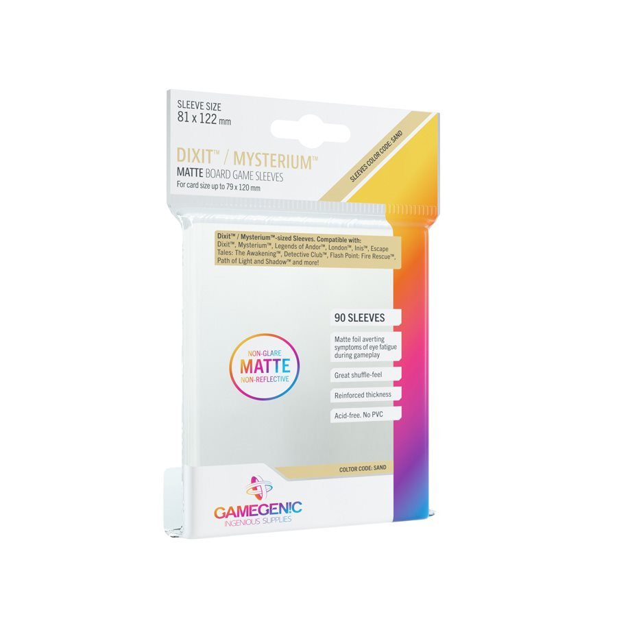 Gamegenic Matte Dixit Sleeves (90) - WiredVillage Games - Wiredvillage Games