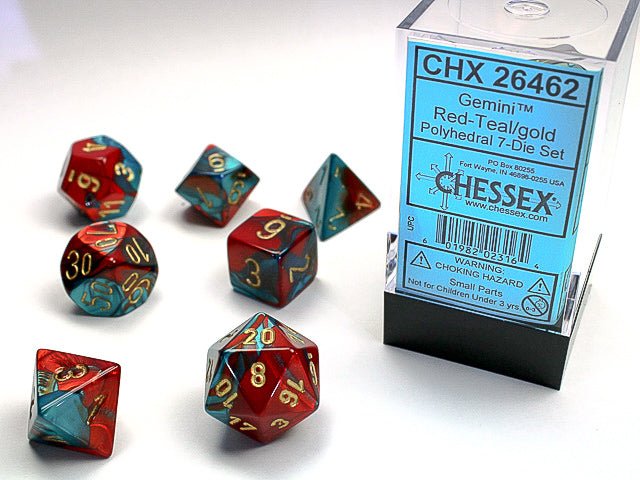 GEMINI 7 - DIE SETS - WiredVillage Games - Wiredvillage Games