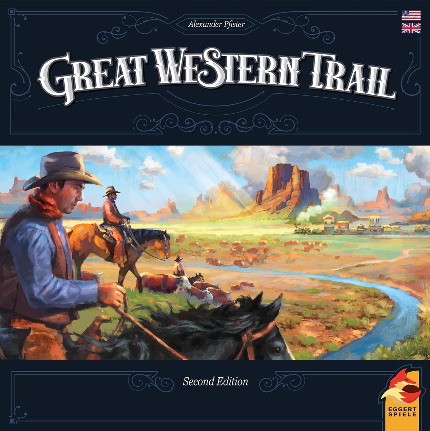 GREAT WESTERN TRAIL - SECOND EDITION - WiredVillage Gameseggert speil