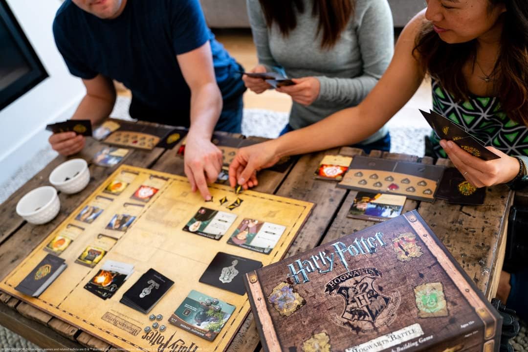 Harry Potter Hogwarts Battle Cooperative Deck Building Card Game - WiredVillage GamesUSAOPOLY