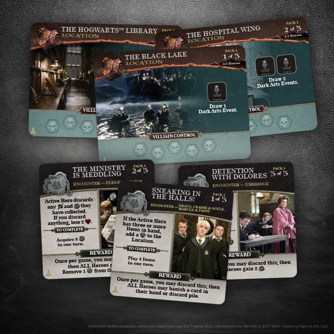 Harry Potter Hogwarts Battle: Expansion #2 - The Charms and Potions - WiredVillage Games - Wiredvillage Games