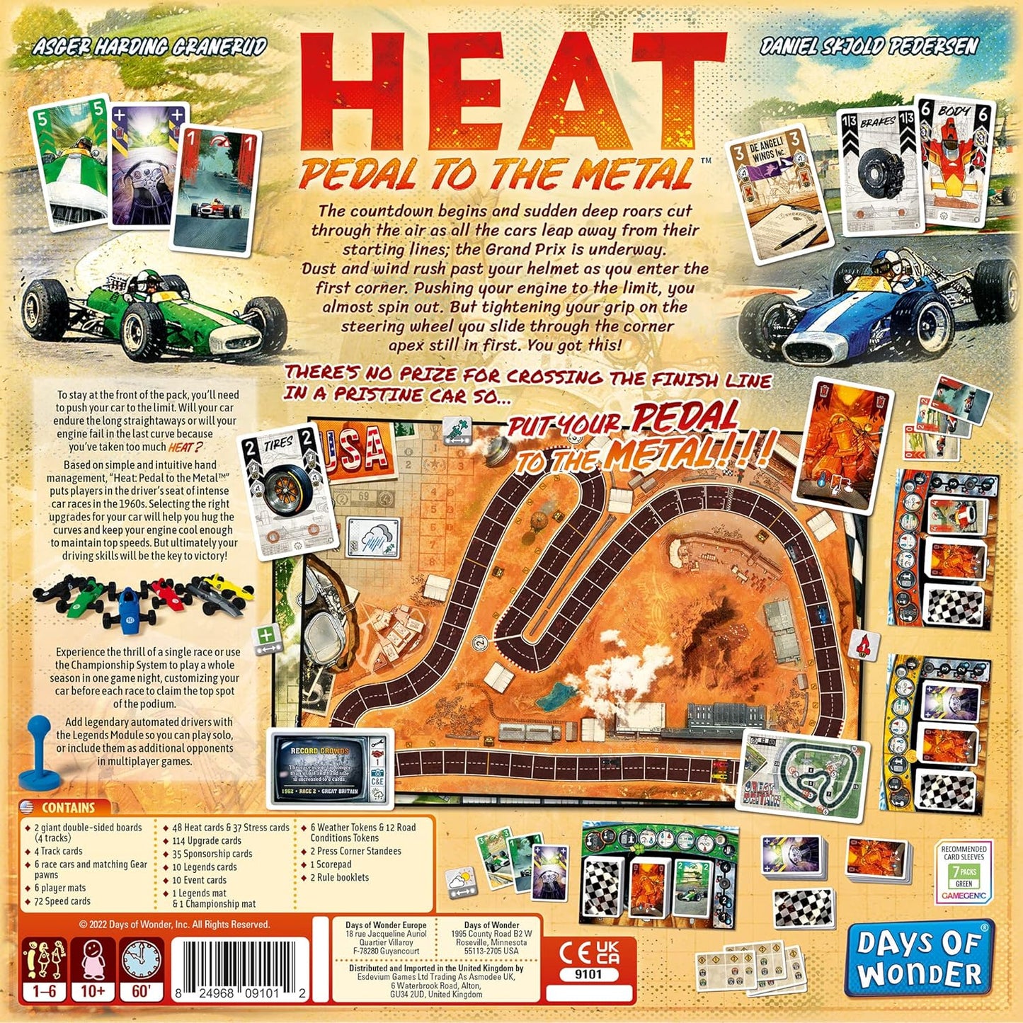 HEAT - PEDAL TO THE METAL - WiredVillage GamesWiredvillage Games