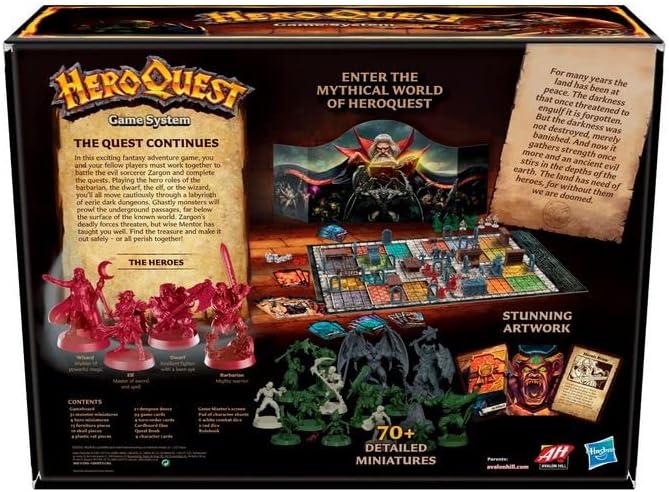Hero Quest - WiredVillage GamesAvalon Hill