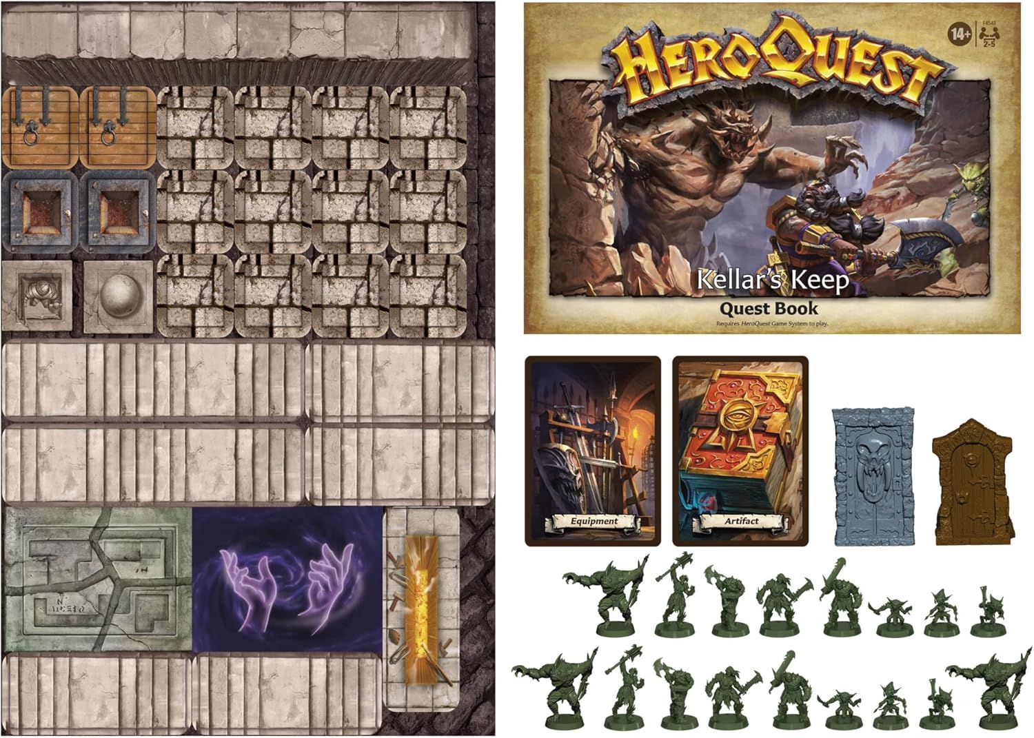 Heroquest: Kellars Keep - WiredVillage Games - Hasbro