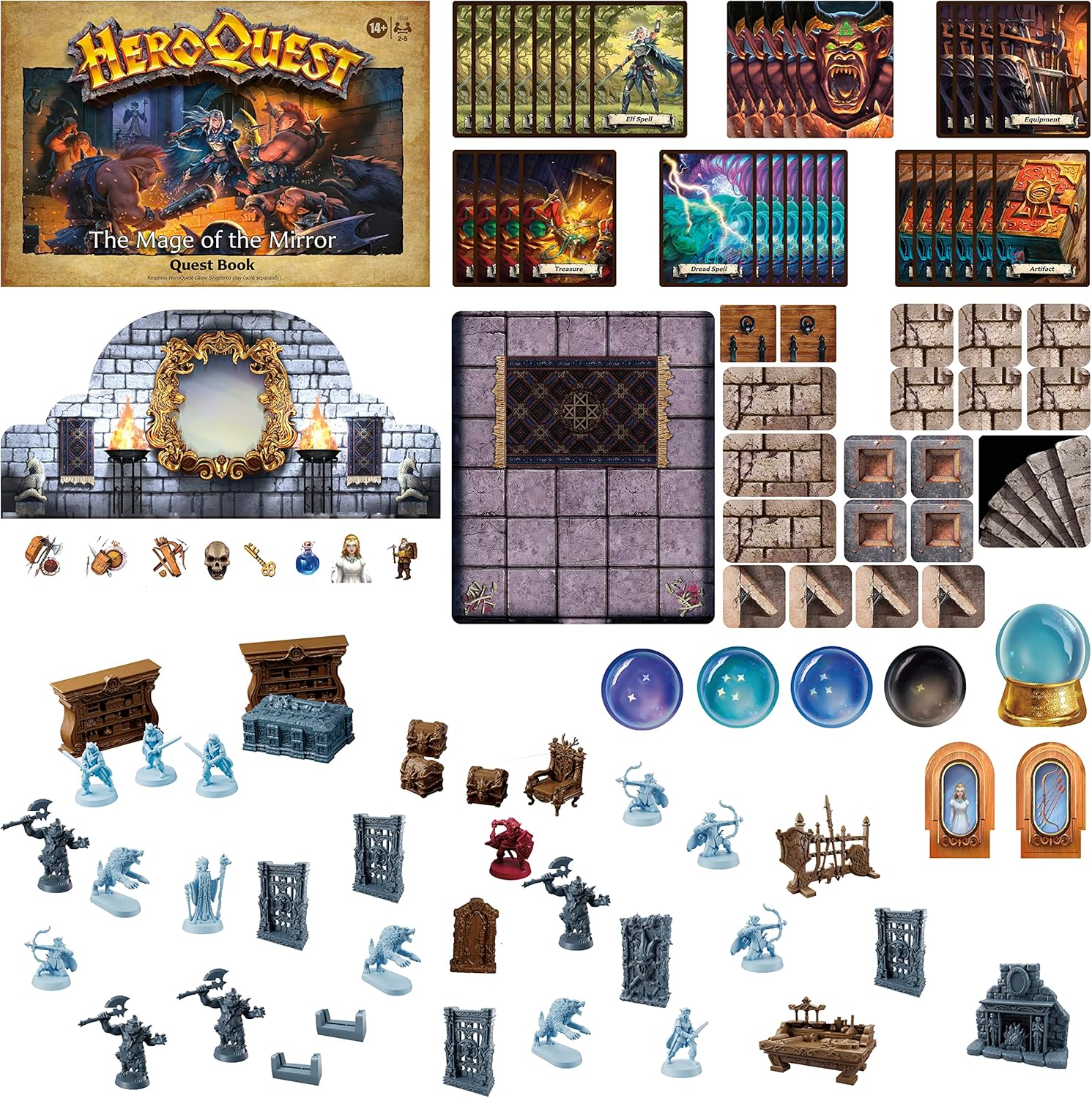 HeroQuest Mage of the Mirror - WiredVillage Games - Wiredvillage Games