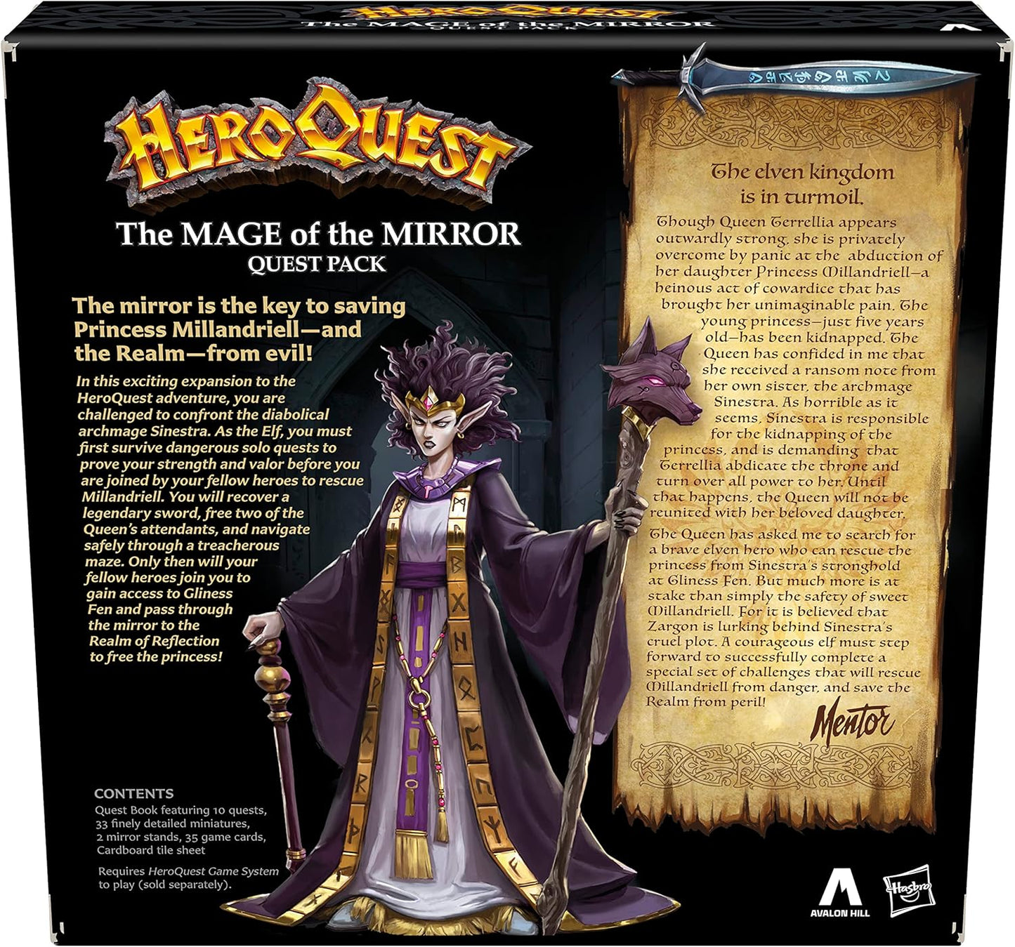 HeroQuest Mage of the Mirror - WiredVillage Games - Wiredvillage Games