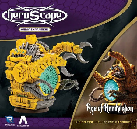 Heroscape: Rising Tide – Hellforge Mandukor Army Expansion - WiredVillage Games - Renegade Game Studios