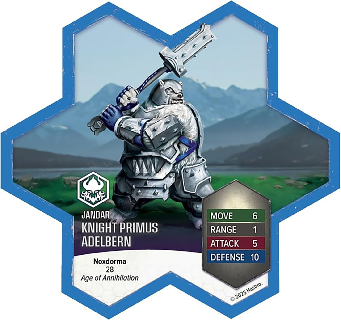 Heroscape: Rising Tide β Knight Primus Adelbern and Ordo Borealis Army Expansion - WiredVillage Games - Renegade Game Studios