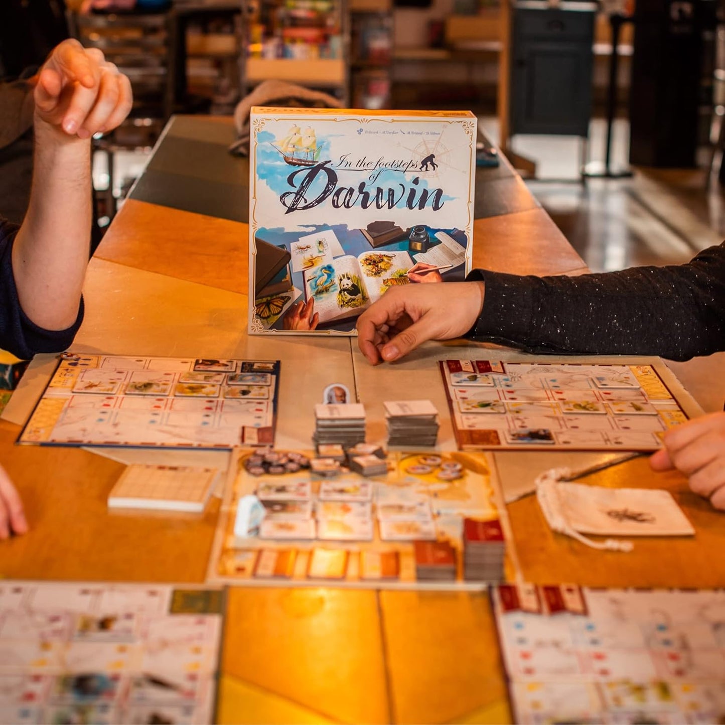 In the Footsteps of Darwin - WiredVillage GamesSorry we are French
