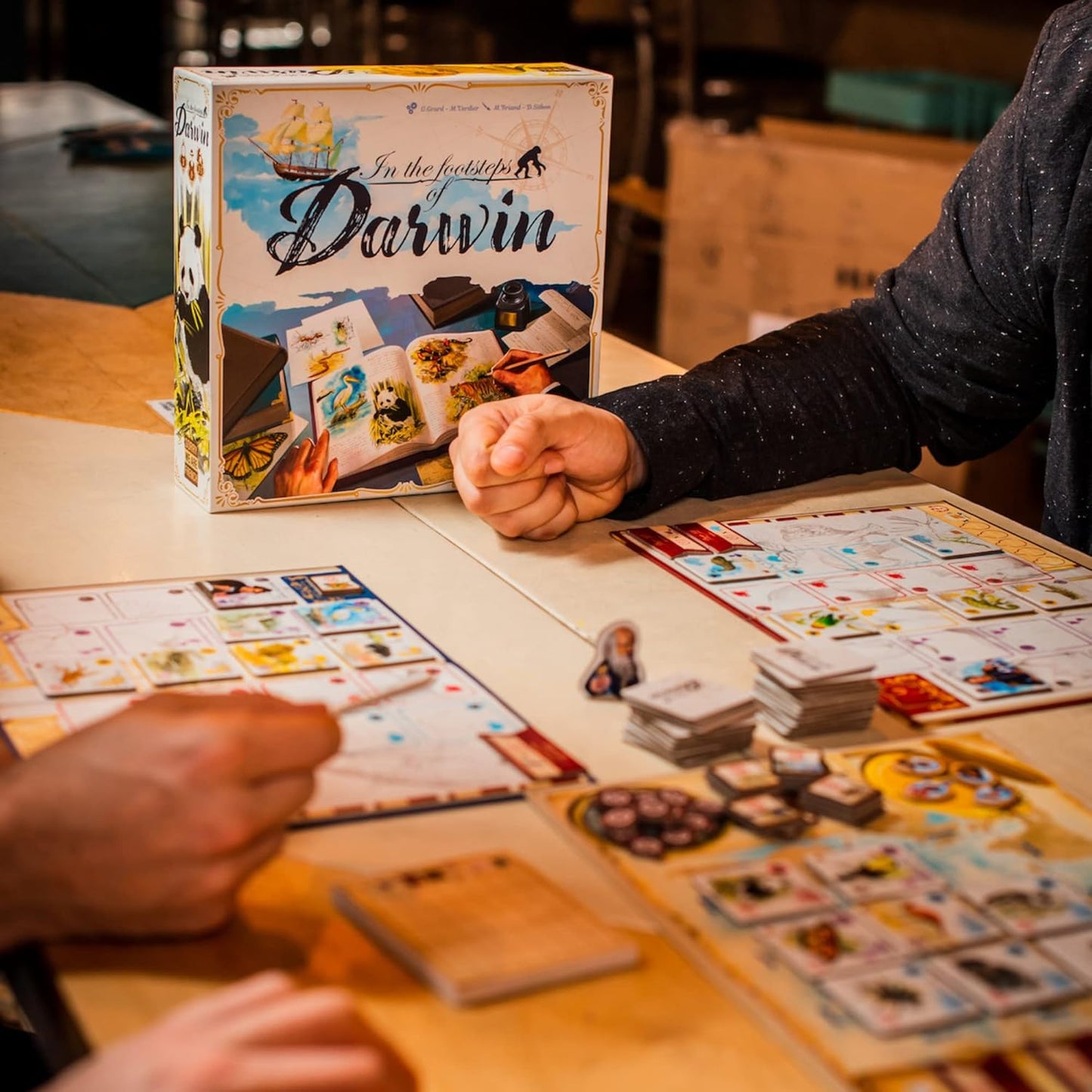 In the Footsteps of Darwin - WiredVillage GamesSorry we are French