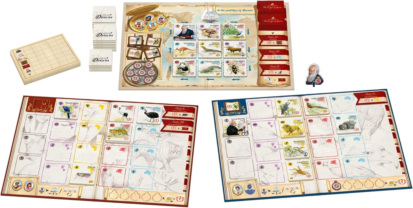 In the Footsteps of Darwin - WiredVillage GamesSorry we are French