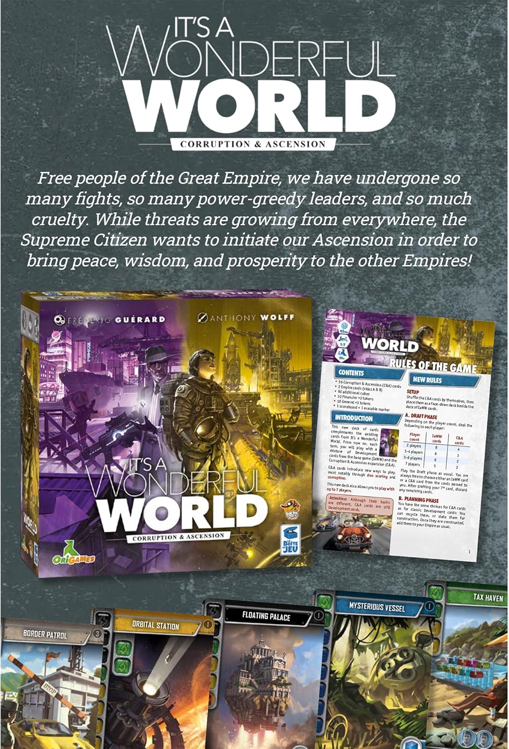 It's A Wonderful World Corruption & Ascension - WiredVillage GamesLucky Duck Games