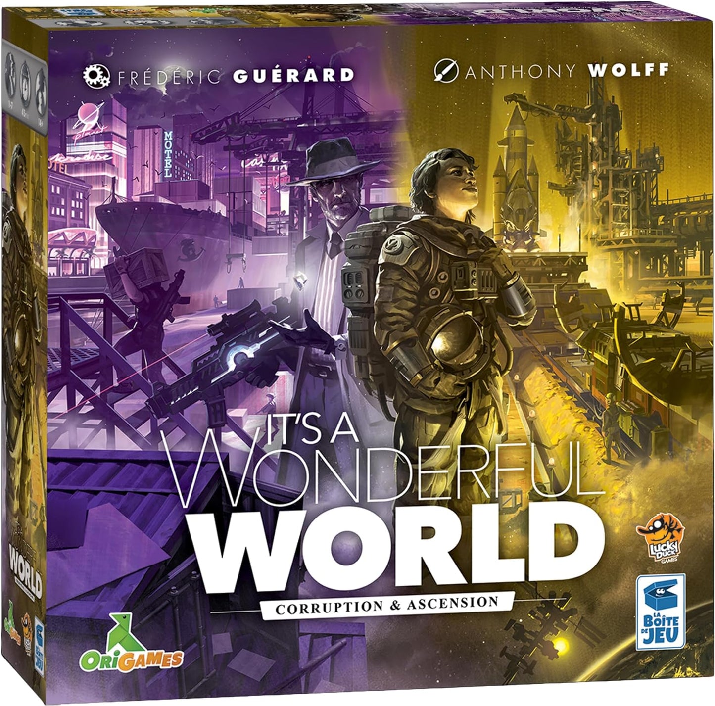 It's A Wonderful World Corruption & Ascension - WiredVillage GamesLucky Duck Games