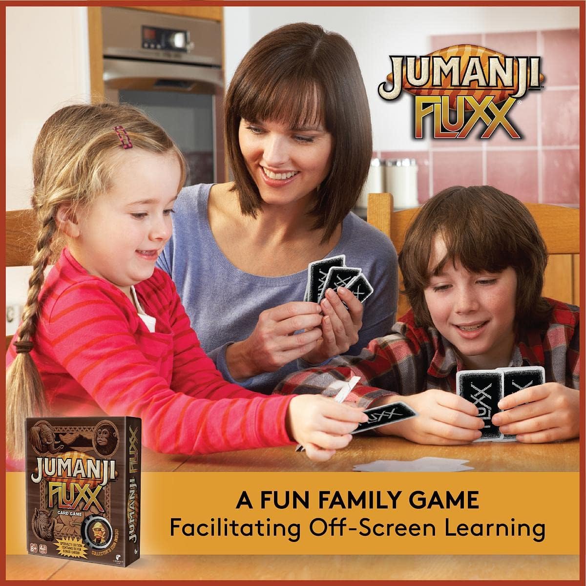 Jumanji Fluxx Card Game - WiredVillage Games - Wiredvillage Games