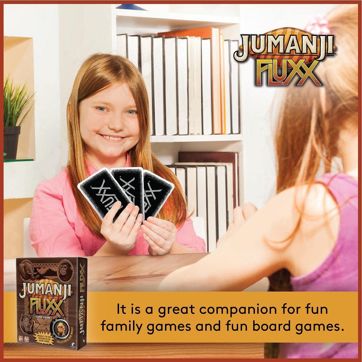 Jumanji Fluxx Card Game - WiredVillage Games - Wiredvillage Games