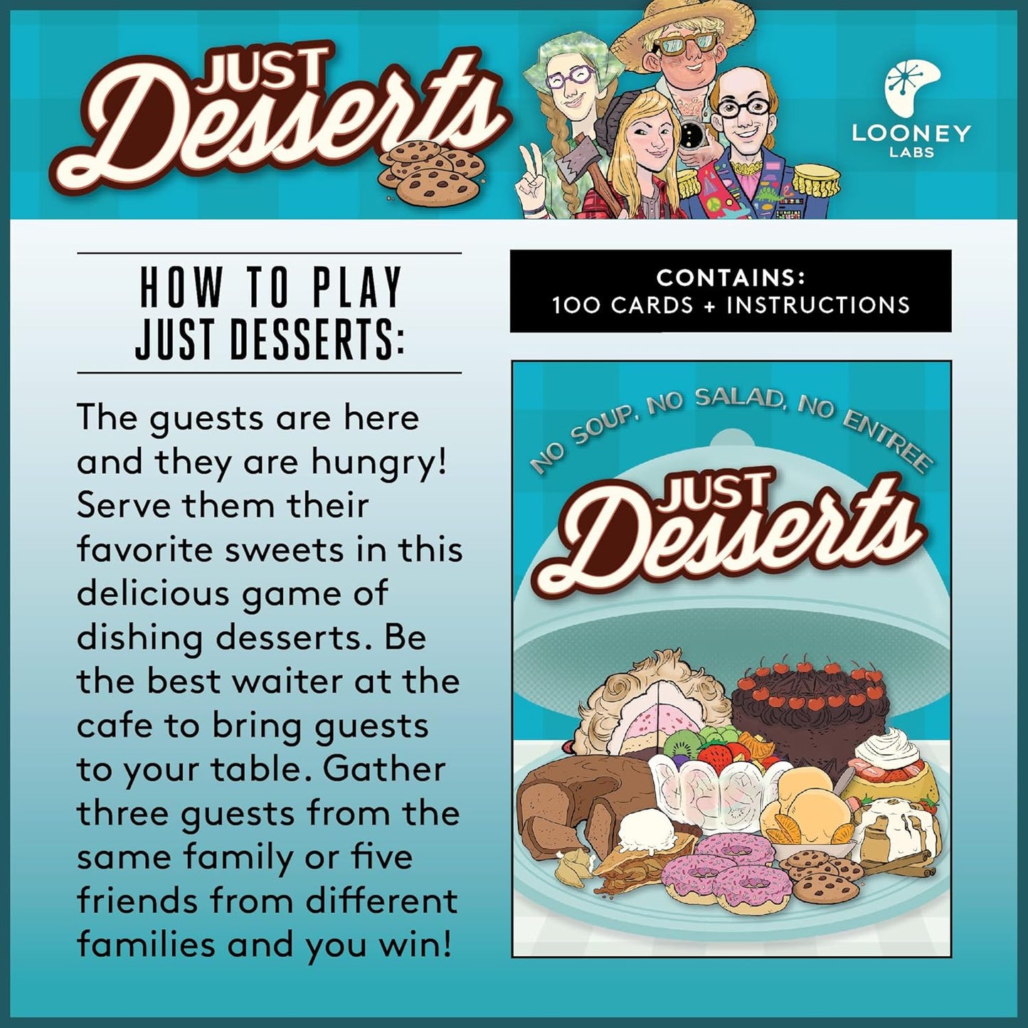 Just Desserts - WiredVillage GamesLooney Labs