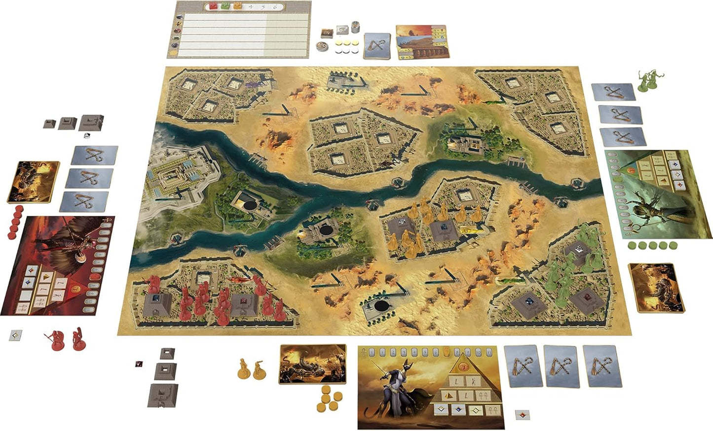 Kemet Blood and Sand Board Game - WiredVillage GamesMatagot