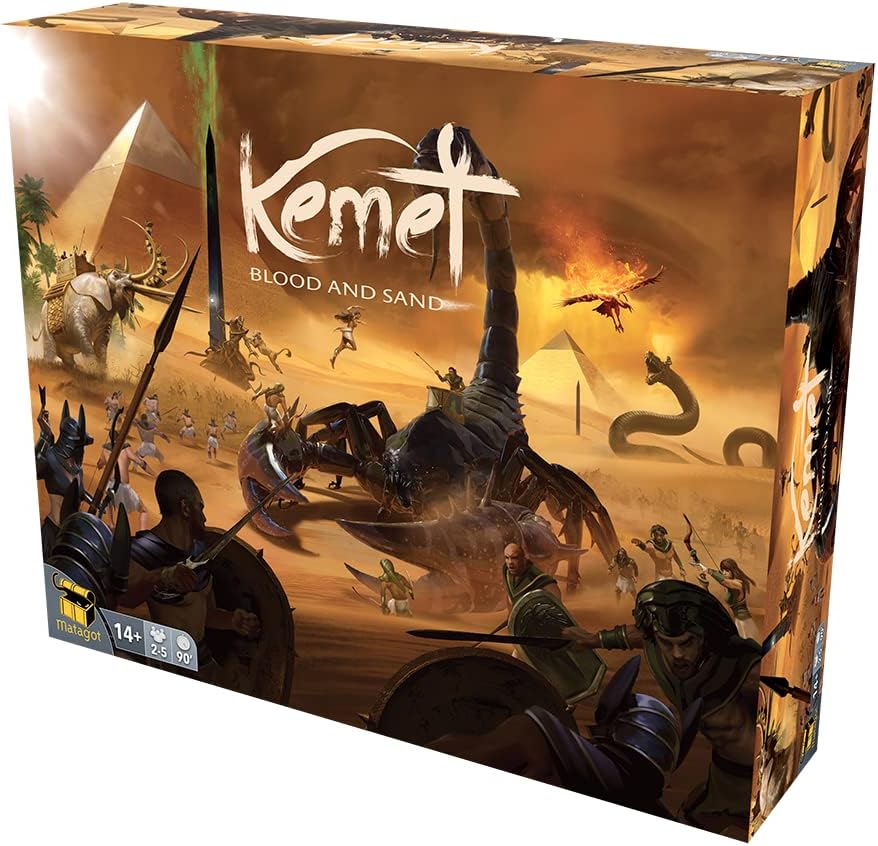 Kemet Blood and Sand Board Game - WiredVillage GamesMatagot