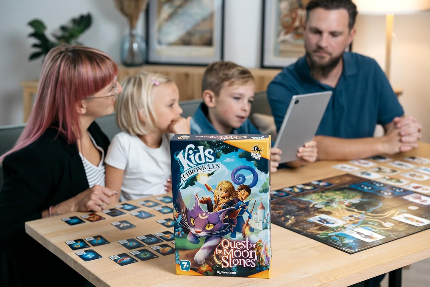 KIDS' CHRONICLES: QUEST FOR THE MOONSTONES - WiredVillage Games - Lucky Duck Games