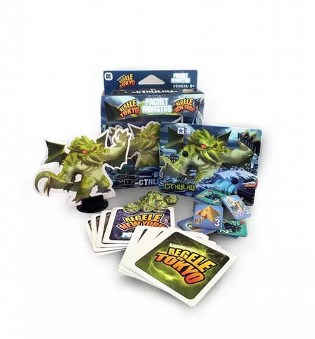 KING OF TOKYO/NEW YORK CTHULHU MONSTER PACK - WiredVillage Games - Iello