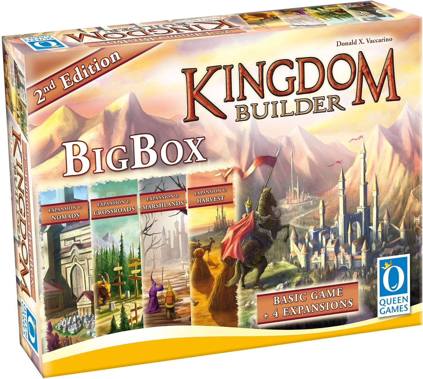 Kingdom Builder Big Box 2nd Edition - WiredVillage Games - Wiredvillage Games