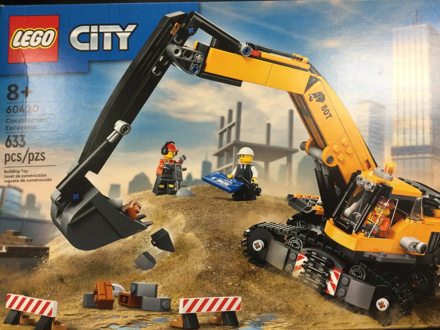 Lego City Construction Excavator - WiredVillage Games - LEGO