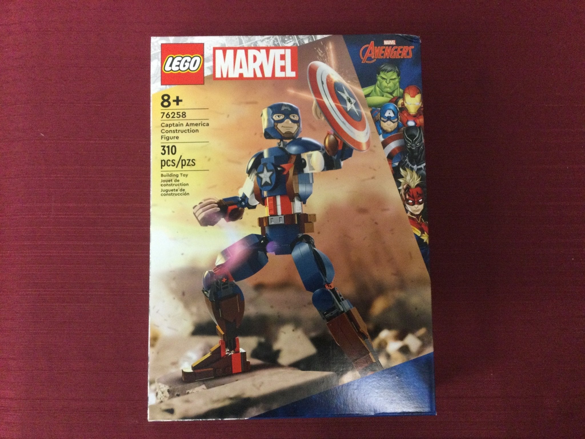 Lego Marvel 76258 Captain America - WiredVillage Games - LEGO WiredVillage Games