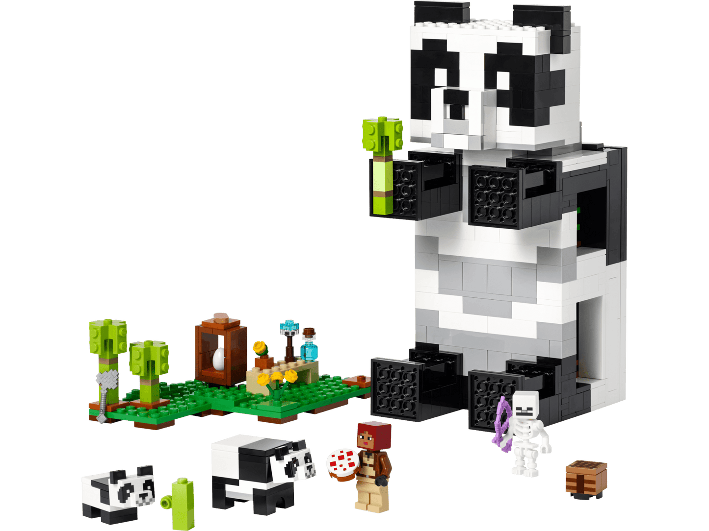 LEGO Minecraft The Panda Haven Set 21245 - WiredVillage Games - WiredVillage Games