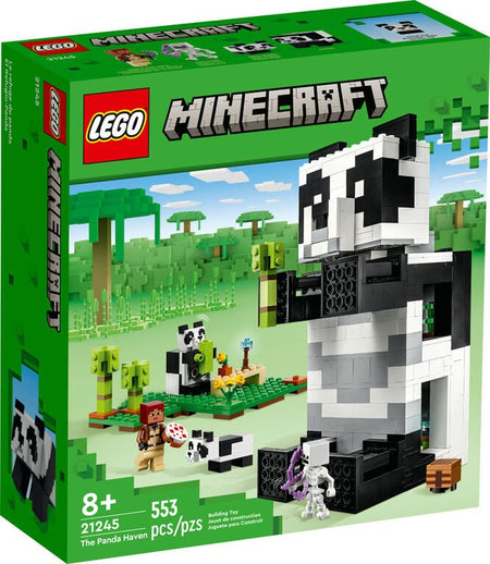LEGO Minecraft The Panda Haven Set 21245 - WiredVillage Games - WiredVillage Games